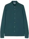 Boglioli Long-sleeve Cotton Shirt In Green