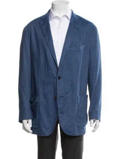 Pre-owned Boglioli Long Sleeve Dress Shirt In Blue