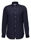 Boglioli Long-sleeve Shirt In Blue