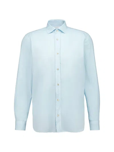 Boglioli Long-sleeve Shirt In Blue