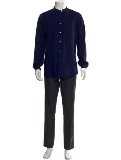 Pre-owned Boglioli Long Sleeve Shirt In Blue