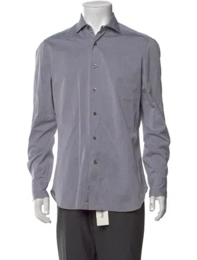 Pre-owned Boglioli Long Sleeve Shirt In Gray