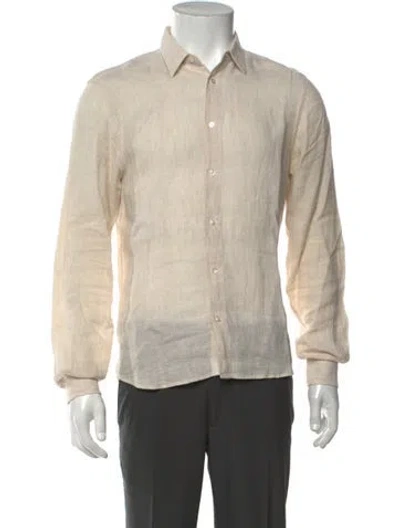 Pre-owned Boglioli Long Sleeve Shirt In Neutrals