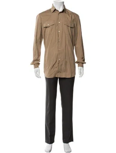 Pre-owned Boglioli Long Sleeve Shirt In Neutrals