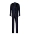 Boglioli Long-sleeved Suit Coat And Trouser Set In Black