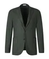 Boglioli Long-sleeved Suit Coat In Black