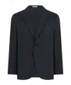 Boglioli Long-sleeved Suit Coat In Black