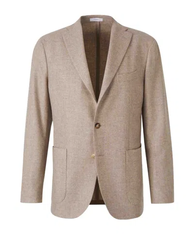 Boglioli Long-sleeved Suit Long-sleeved In Nude