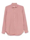 Boglioli Lyocell Shirt In Pink