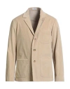 Boglioli Man Blazer Beige Size 40 Cotton In Nude