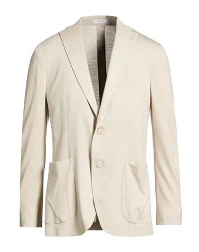 Boglioli Man Blazer Beige Size 42 Virgin Wool In Neutral