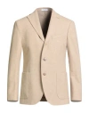 Boglioli Man Blazer Beige Size 44 Cotton In Nude