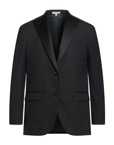 Boglioli Man Blazer Black Size 32 Virgin Wool