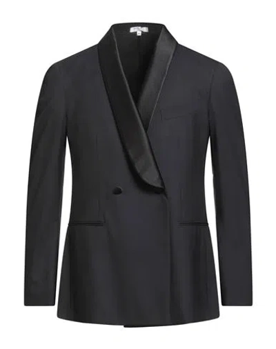 Boglioli Man Blazer Black Size 34 Virgin Wool