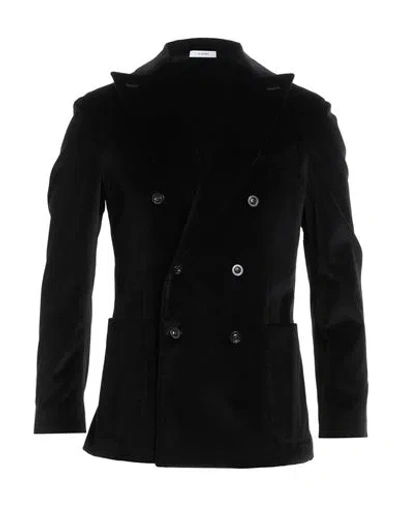 Boglioli Man Blazer Black Size 36 Cotton, Elastane
