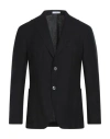 Boglioli Man Blazer Black Size 38 Virgin Wool In Black