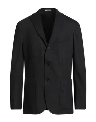 Boglioli Man Blazer Black Size 42 Virgin Wool