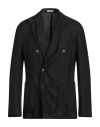Boglioli Man Blazer Black Size 42 Wool, Silk