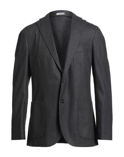 Boglioli Man Blazer Black Size 44 Wool, Polyester