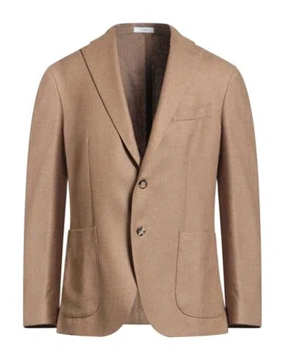 Boglioli Man Blazer Brown Size 42 Virgin Wool, Cashmere