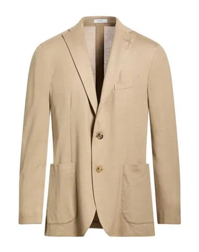 Boglioli Man Blazer Camel Size 44 Cashmere, Silk In Neutral