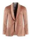 Boglioli Man Blazer Camel Size 44 Cotton