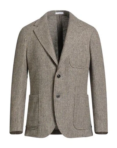 Boglioli Man Blazer Camel Size 46 Virgin Wool, Cashmere In Sand
