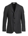 Boglioli Man Blazer Charcoal Size 42 Virgin Wool