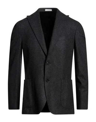 Boglioli Man Blazer Steel Grey Size 48 Virgin Wool