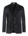 Boglioli Man Blazer Charcoal Size 46 Viscose, Pbt - Polybutylene Terephthalate In Black