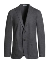 Boglioli Man Blazer Charcoal Size Xl Virgin Wool