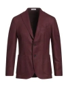 Boglioli Man Blazer Cocoa Size 46 Virgin Wool In Brown