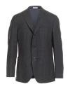 Boglioli Man Blazer Dark Brown Size 42 Virgin Wool In Gray