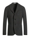 Boglioli Man Blazer Dark Green Size 46 Virgin Wool, Cashmere In Brown