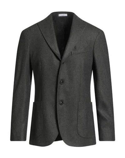 Boglioli Man Blazer Dark Green Size 38 Virgin Wool, Polyamide, Acrylic, Cashmere, Elastane