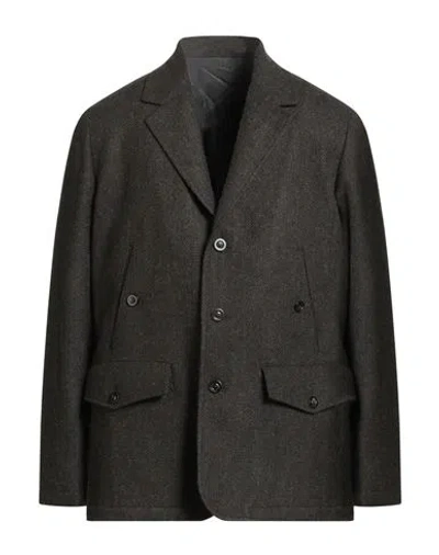Boglioli Man Blazer Dark Green Size 44 Wool