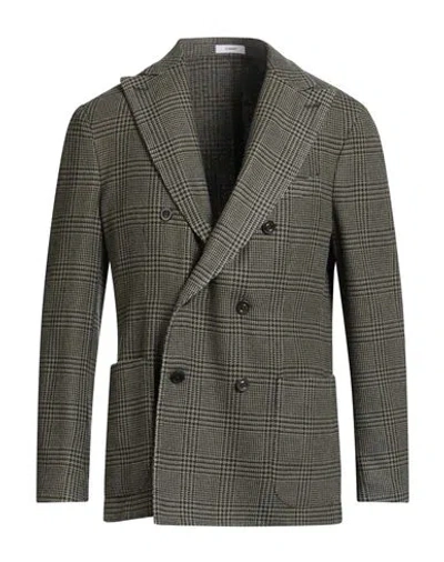 Boglioli Man Blazer Dark Green Size 46 Virgin Wool, Cashmere