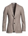 Boglioli Man Blazer Dove Grey Size 36 Wool, Polyester