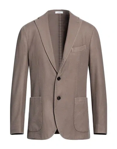 Boglioli Man Blazer Dove Grey Size 46 Wool