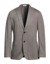 Boglioli Man Blazer Dove Grey Size L Virgin Wool