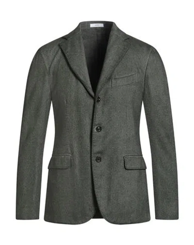 Boglioli Man Blazer Green Size 40 Wool, Polyamide