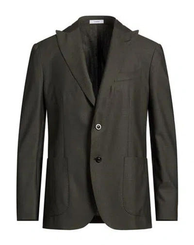 Boglioli Man Blazer Grey Size 38 Virgin Wool, Silk In Gray