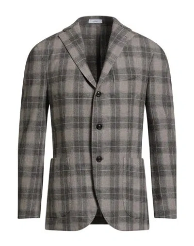 Boglioli Man Blazer Grey Size 38 Wool, Polyamide In Gray