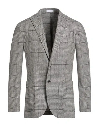 Boglioli Man Blazer Grey Size 40 Virgin Wool, Polyester In Gray