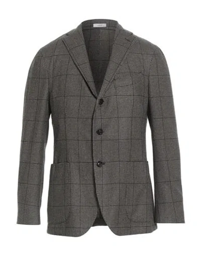 Boglioli Man Blazer Grey Size 40 Virgin Wool, Polyester In Gray
