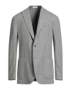 Boglioli Man Blazer Grey Size 44 Virgin Wool In Gray