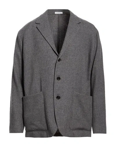 Boglioli Man Blazer Grey Size 44 Wool, Cashmere In Gray