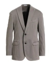 Boglioli Man Blazer Grey Size 46 Cotton, Elastane