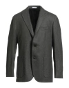 Boglioli Man Blazer Grey Size 46 Virgin Wool, Polyamide, Acrylic, Cashmere, Elastane In Gray