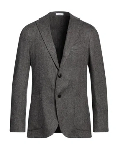 Boglioli Man Blazer Grey Size 38 Wool, Polyamide, Nylon